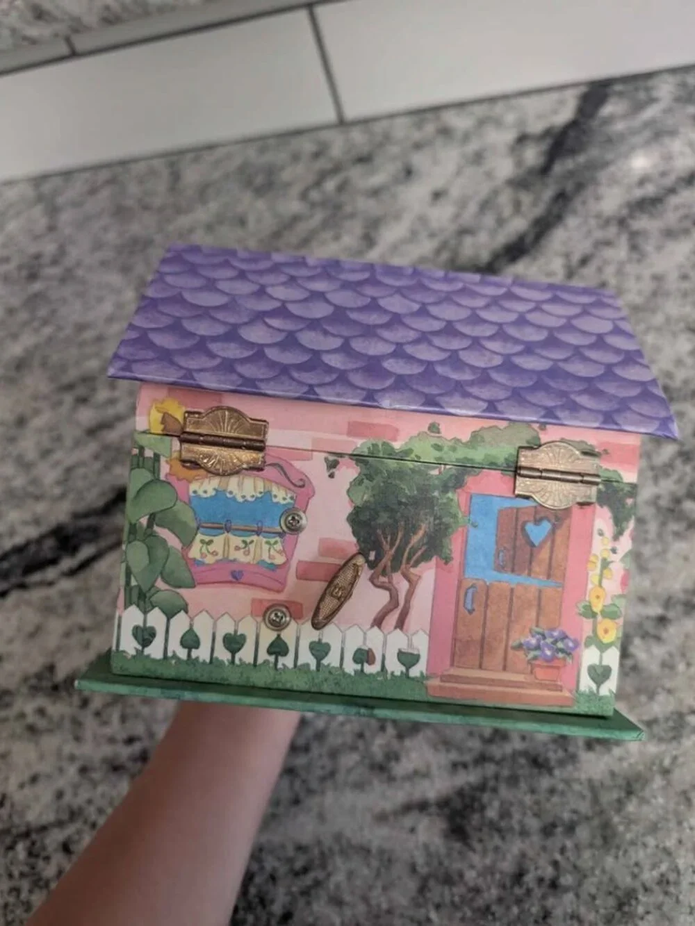 Vintage Disney world minnie jewelry box